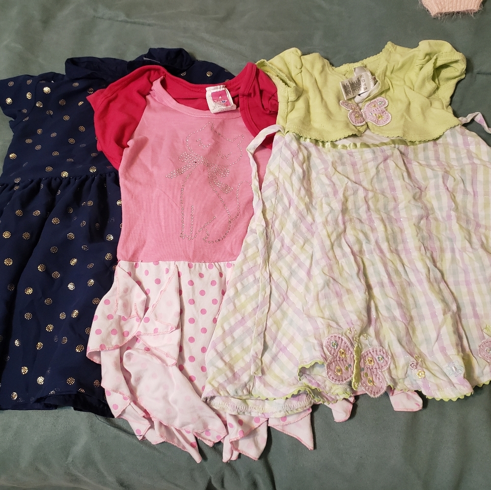 3 dresses size 3T
